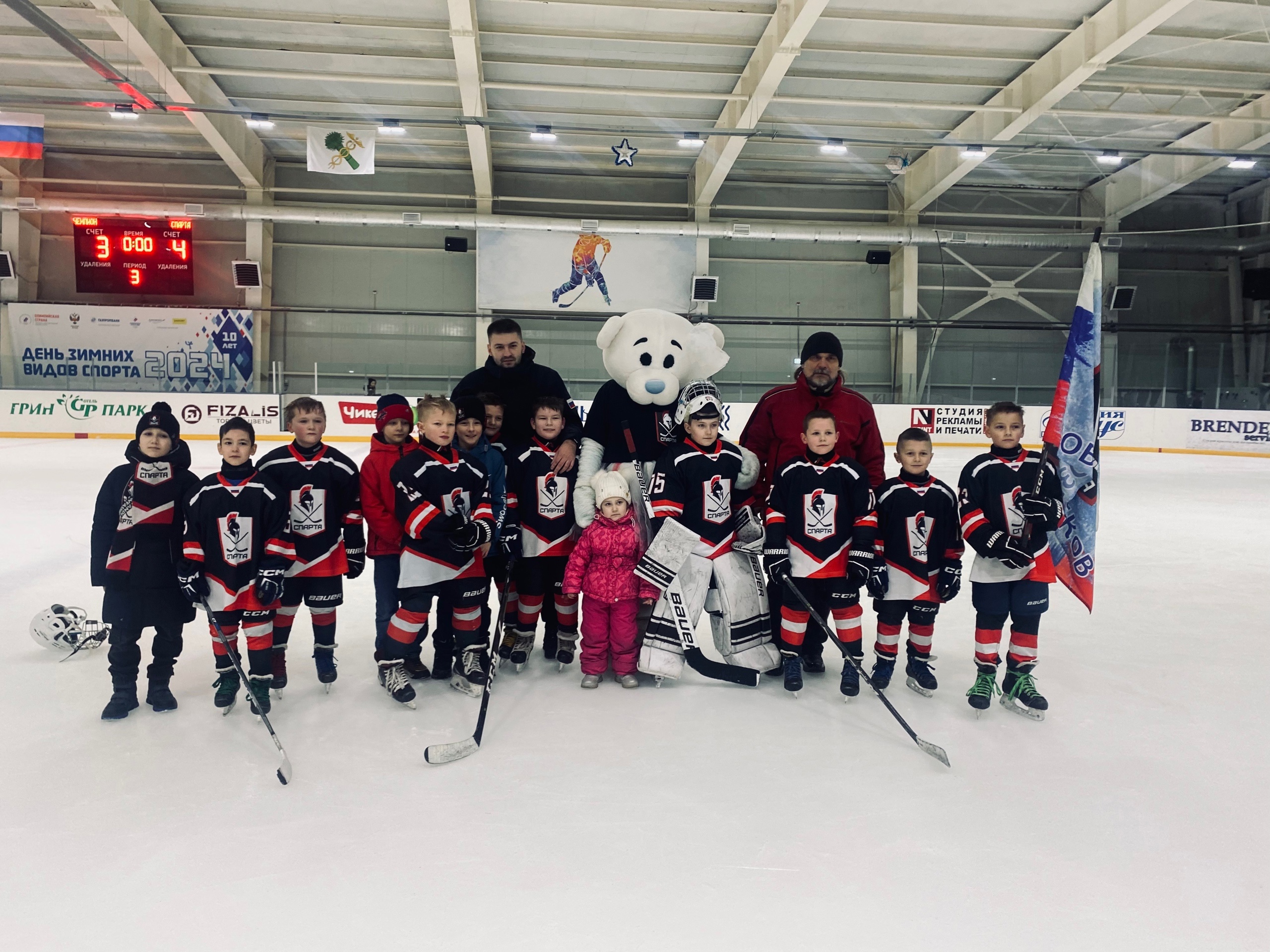 Новозыбковская «Спарта» взяла реванш у хоккеистов Почепа