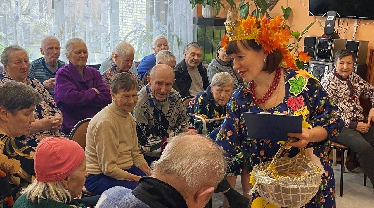 В новозыбковском доме-интернате прошла встреча друзей