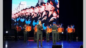 Рoсгвардейцы приняли участие во всероссийской акции «Есть такая профессия–Родину защищать»