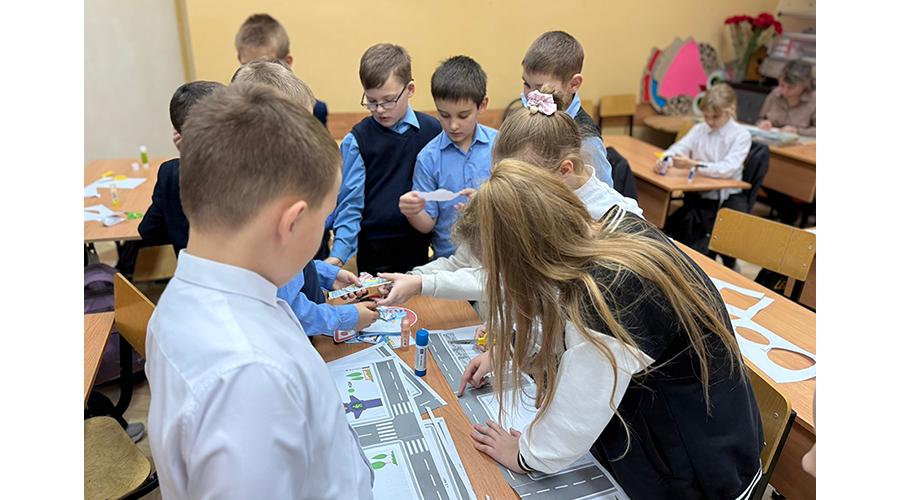 Новозыбковские школьники серьезно относятся к соблюдению Правил безопасности на дороге