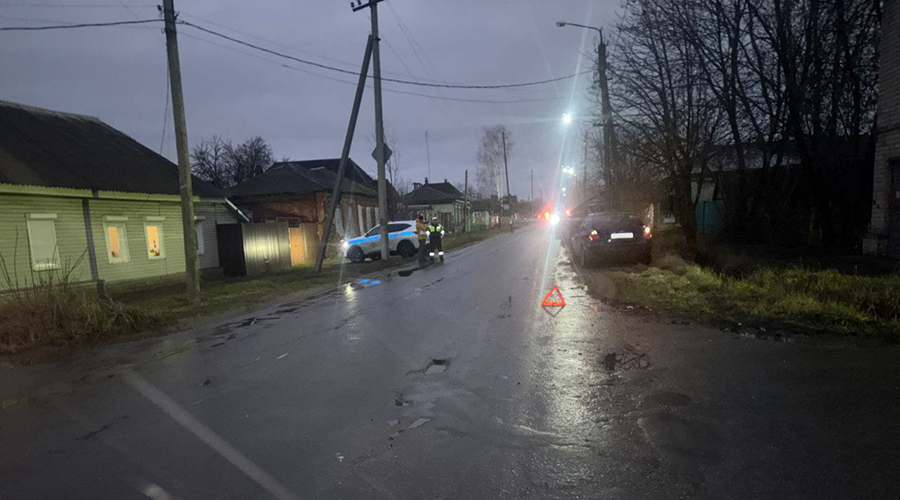 В Новозыбкове столкнулись автомобили