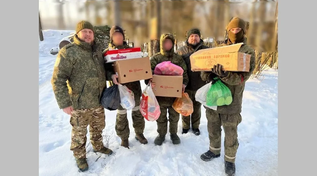 Брянские священники поздравили бойцов группировки «Север» с Крещением