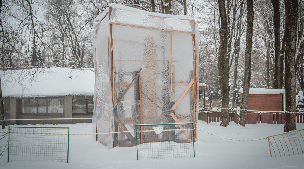 Скульптура князя Романа Брянского появился в парке Толстого
