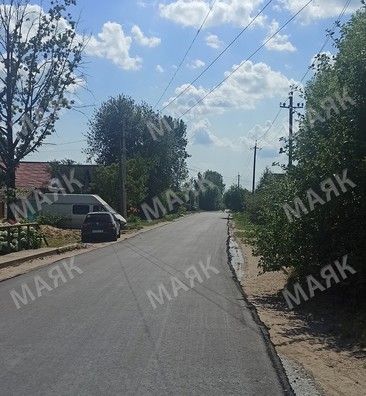 В Новозыбкове продолжается ремонт дорог