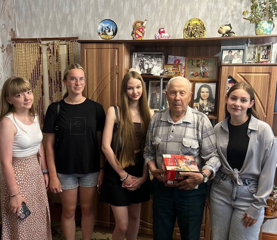 Новозыбковец Юрий Гусев отметил 98-летие