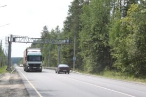 В Брянской области установлен и работает автоматический пункт весогабаритного контроля