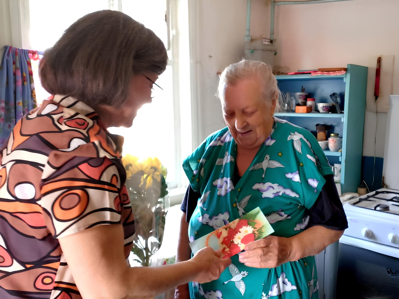 Новозыбчанка Мария Коновцева отметила 85-летие