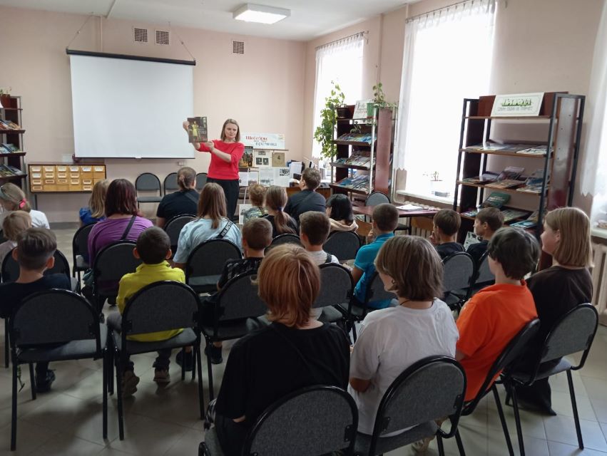 Новозыбковские школьники узнали факты из жизни и творчества художника Ильи Репина