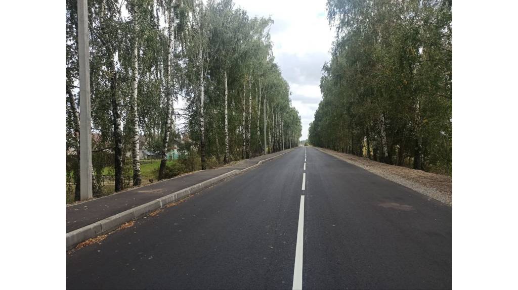 Практически завершен капитальный ремонт участка автодороги «Брянск-Новозыбков-Коккино-Скуратово»