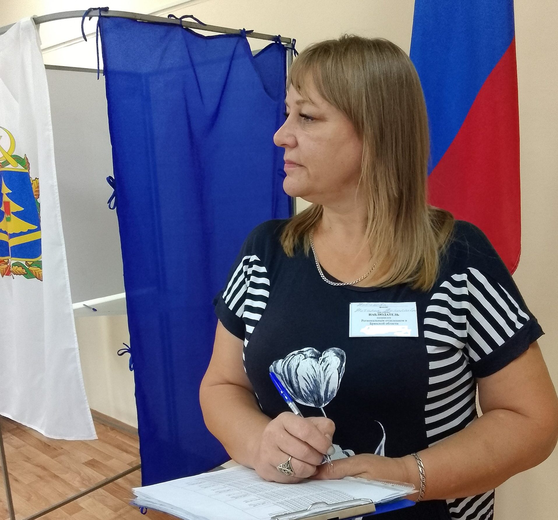 В Новозыбкове наблюдатели от партий отмечают прозрачность выборов