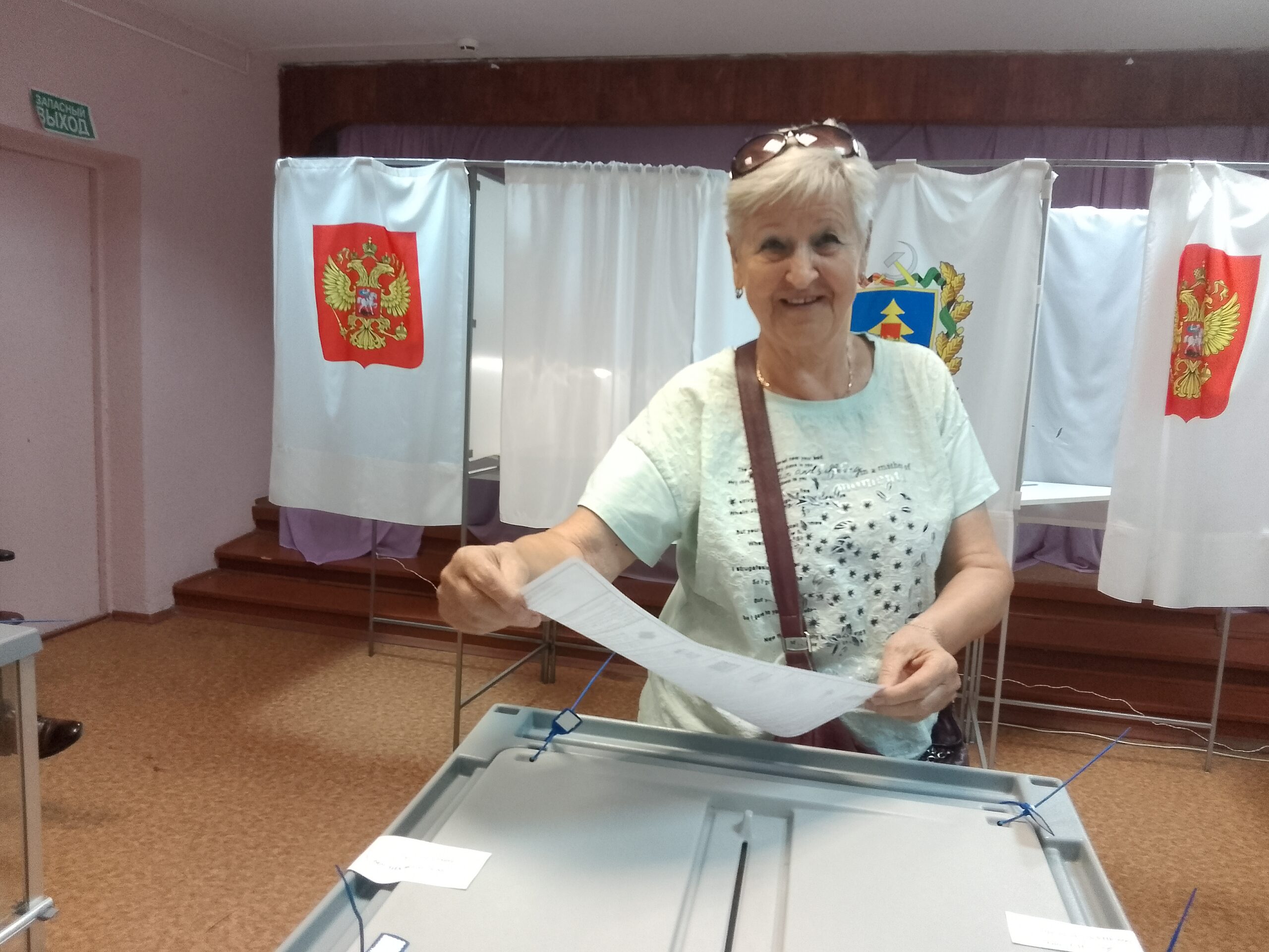 Новозыбчанка Людмила Бегленко: Голосую за наше будущее