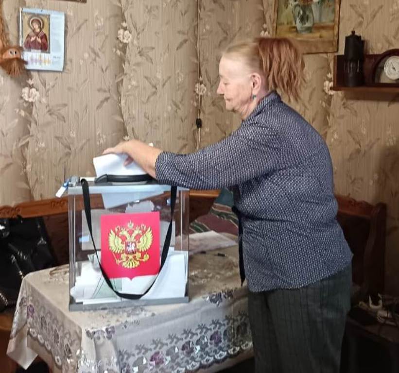 Жительница новозыбковского села Надежда Леонтьева: Голосовать нужно обязательно!