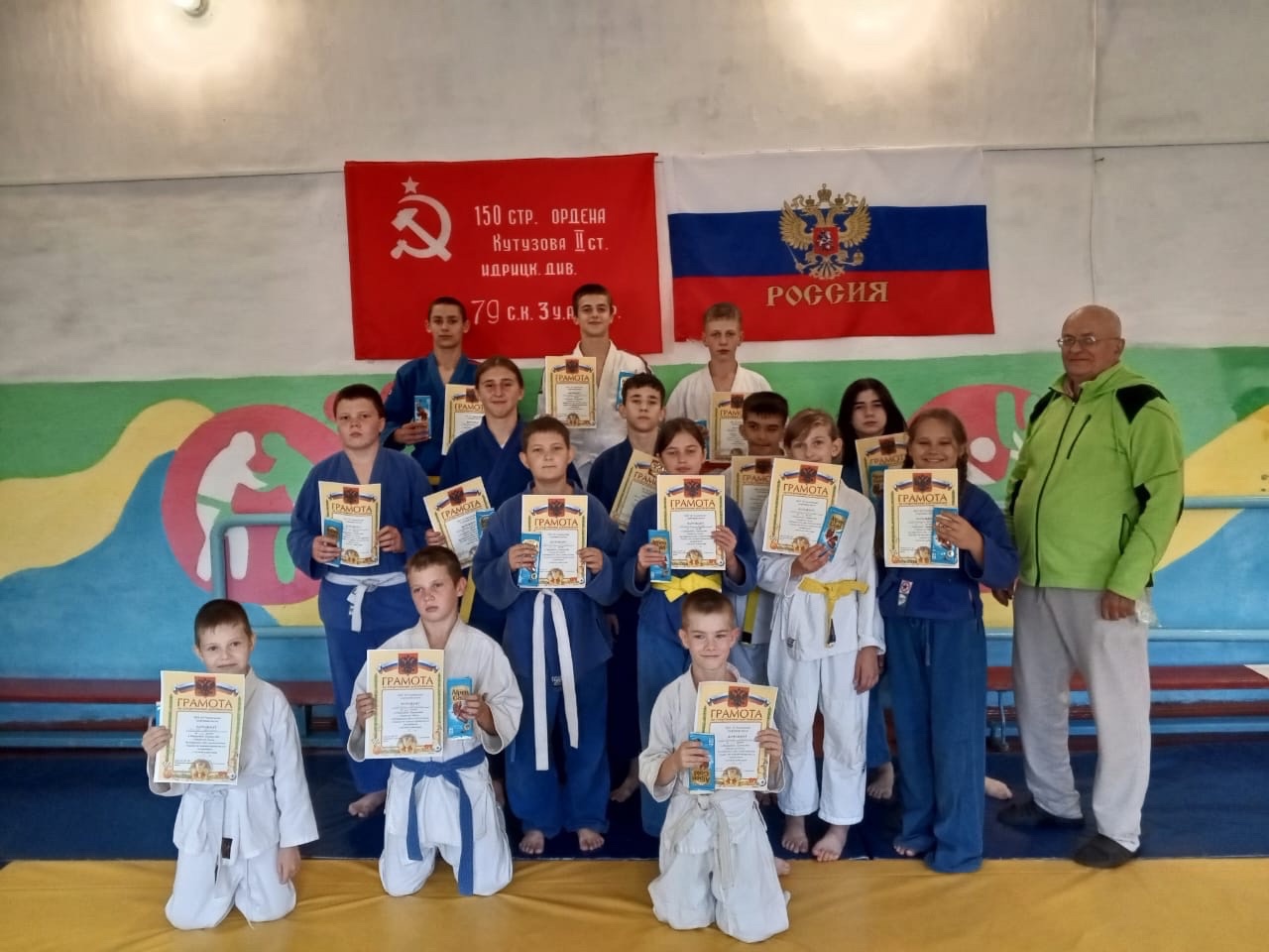 Пять медалей высшей пробы привезли новозыбковские дзюдоисты из Злынки