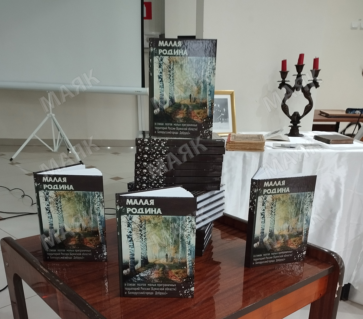 В Новозыбкове презентовали книгу стихов поэтов приграничья