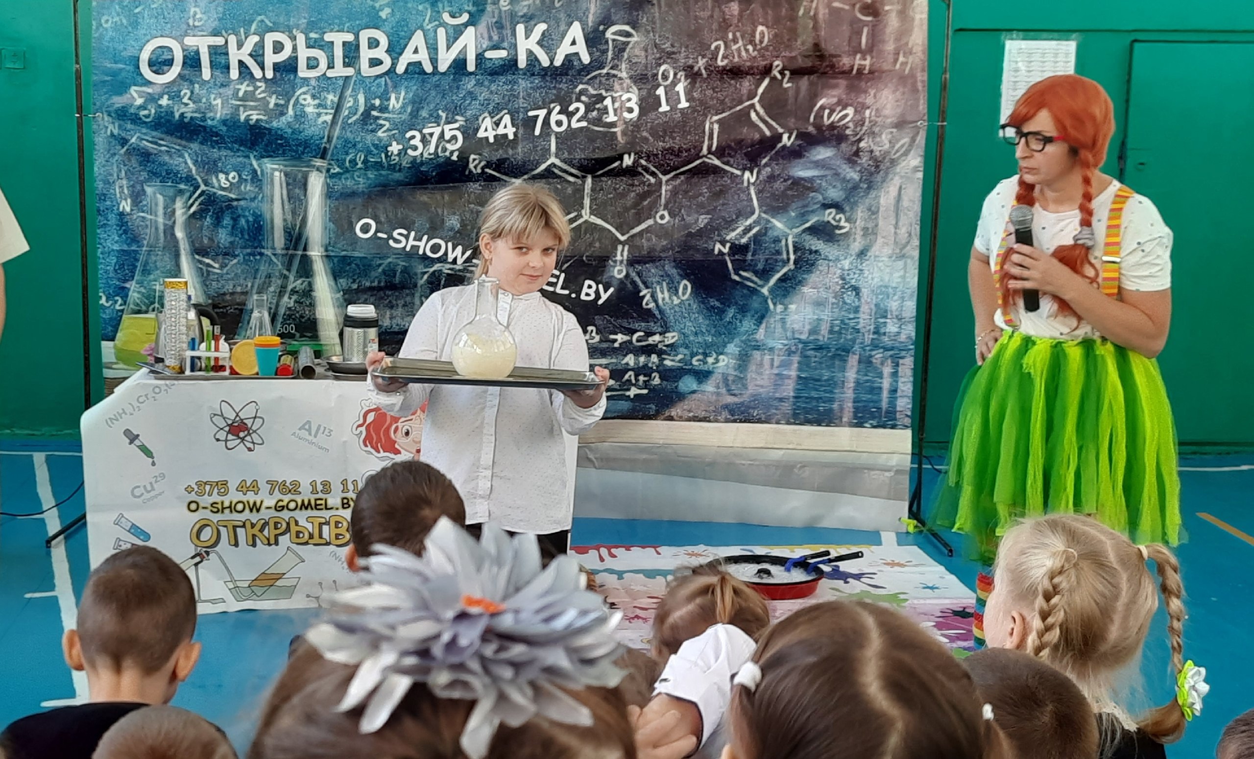 Замишевские школьники играли в науку