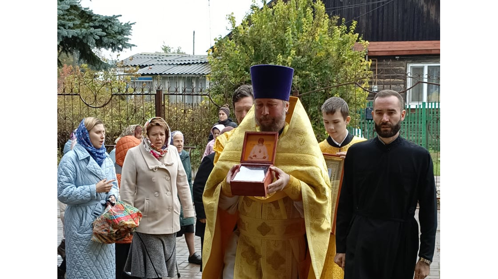В брянский Локоть прибыли мощи Луки Крымского