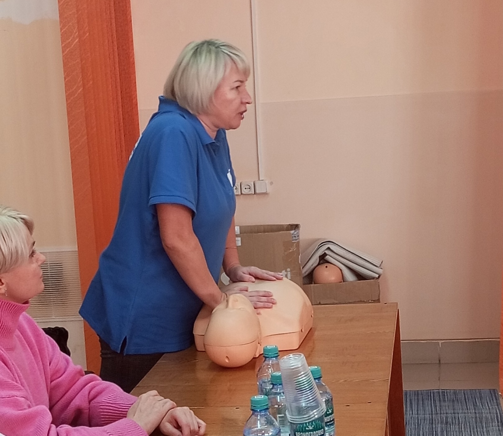 В Новозыбковской больнице делились опытом оказания первой медицинской помощи