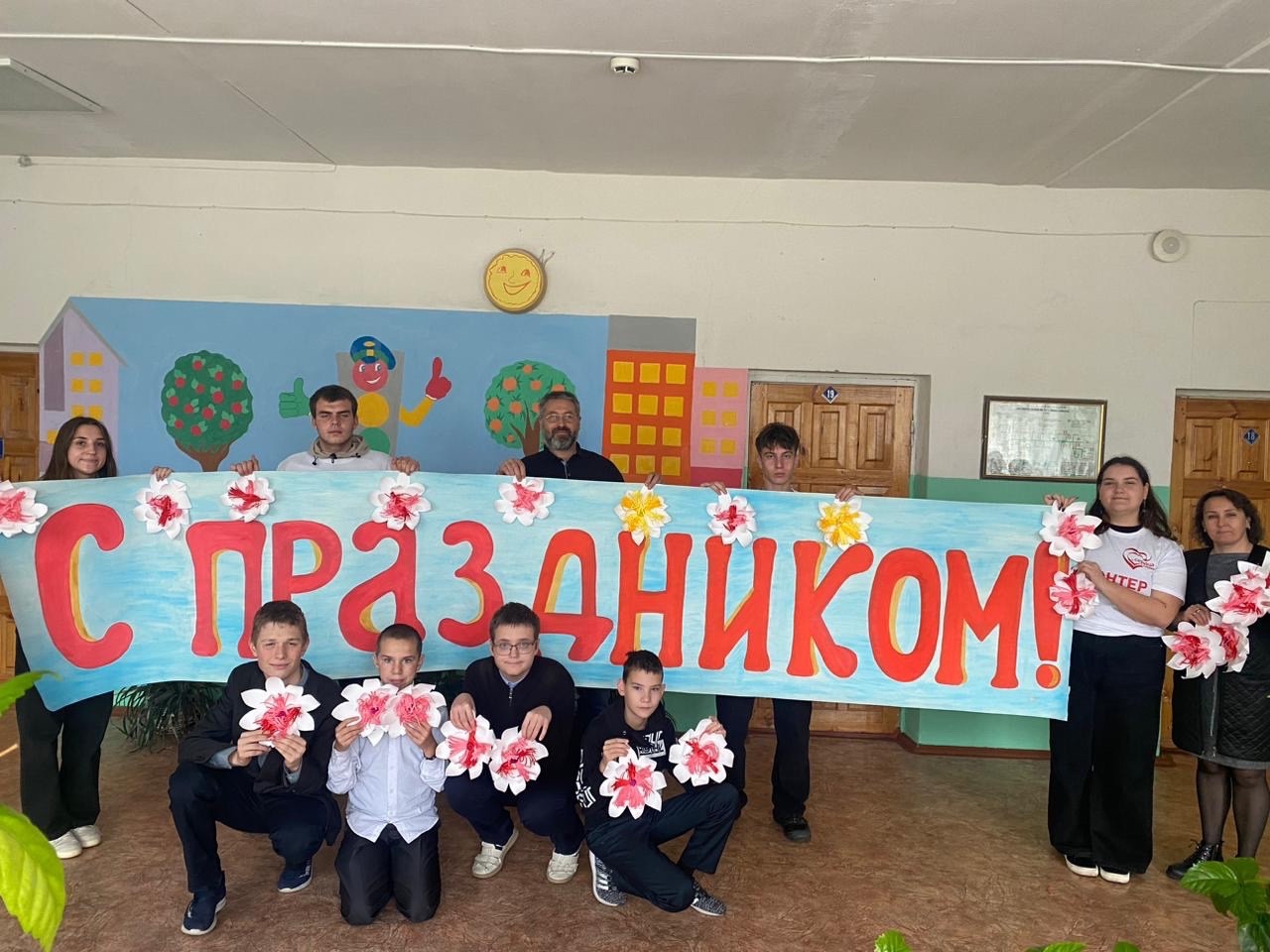 Студенты Новозыбкова помогают преподавателям с наглядностью