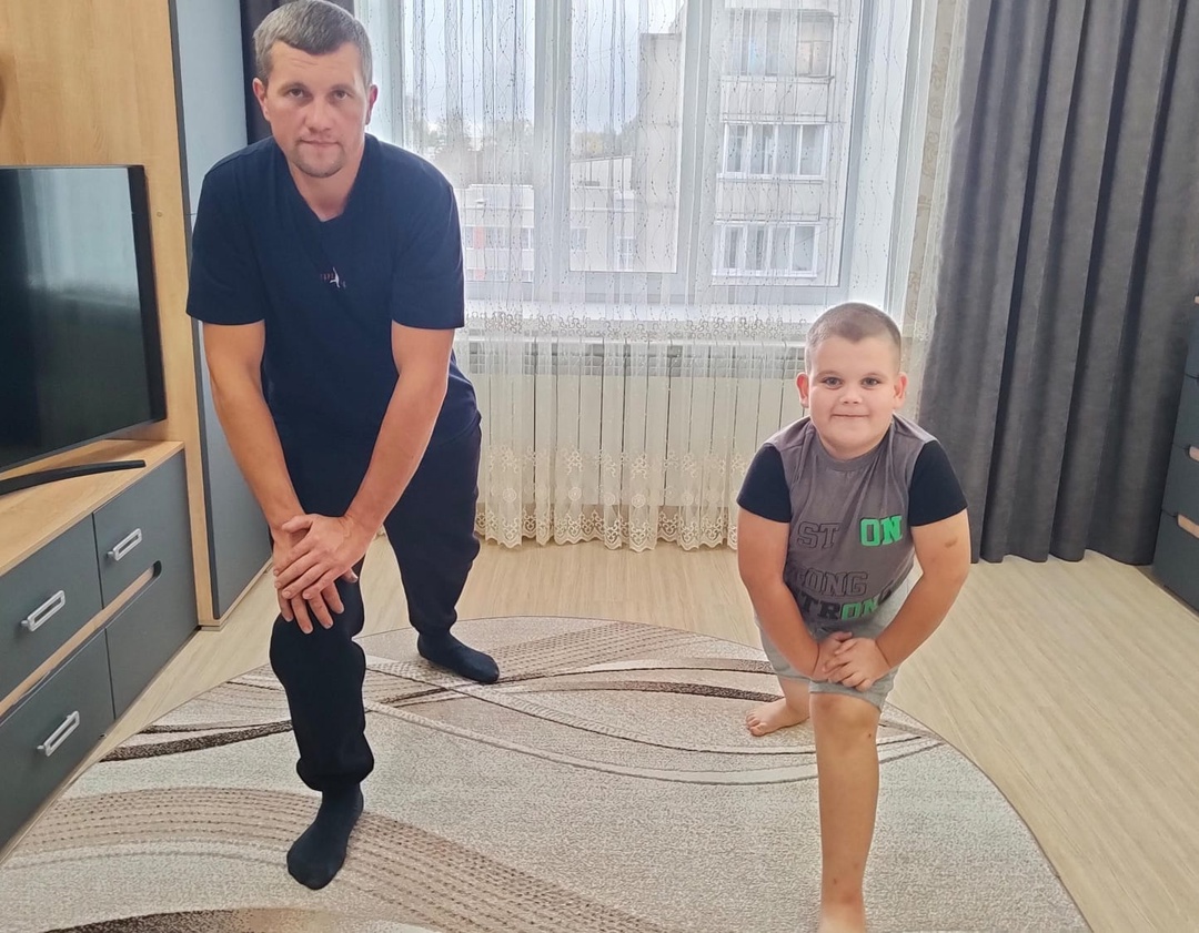 «Зарядку с папой» организовали в новозыбковской школе