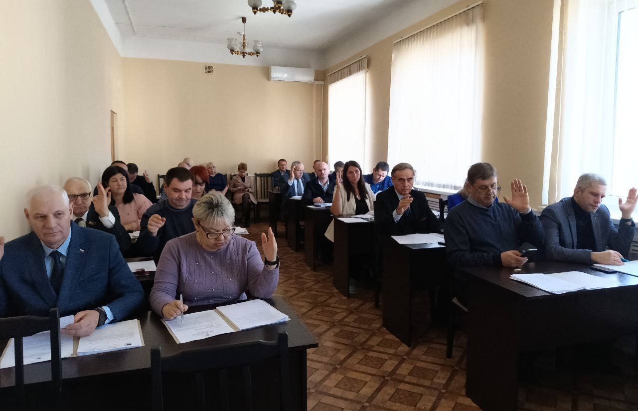 Сегодня состоялось заседание Новозыбковского городского Совета народных депутатов