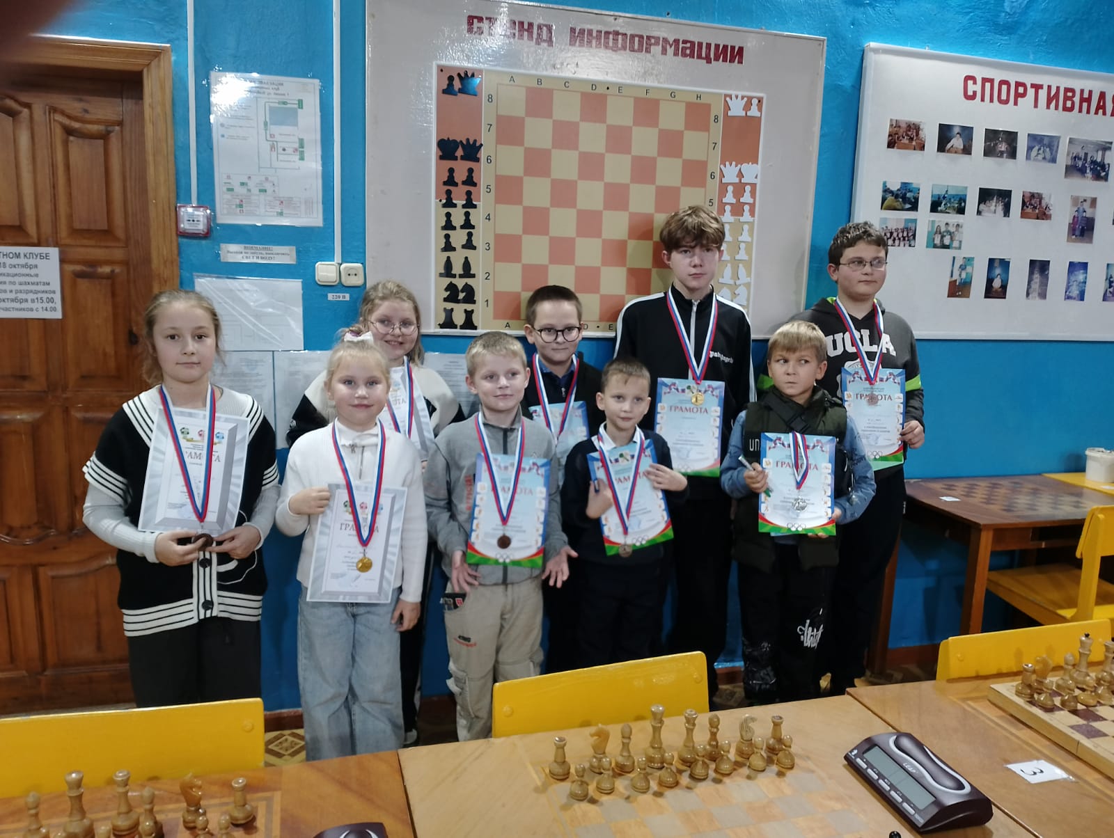 В новозыбковском шахматном клубе сдавали на новые разряды