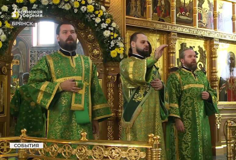 В Брянске почтили память преподобного Олега Брянского и Собора Брянских святых