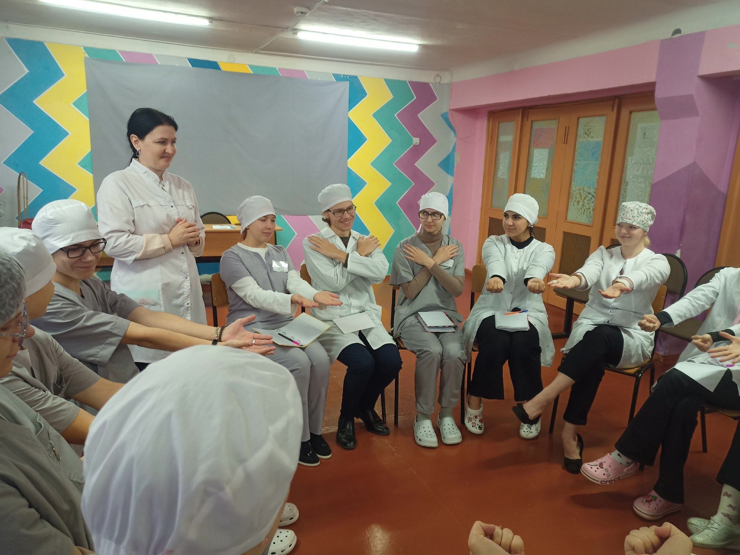 В Новозыбкове студенты-медики «прокачали» свое психическое здоровье