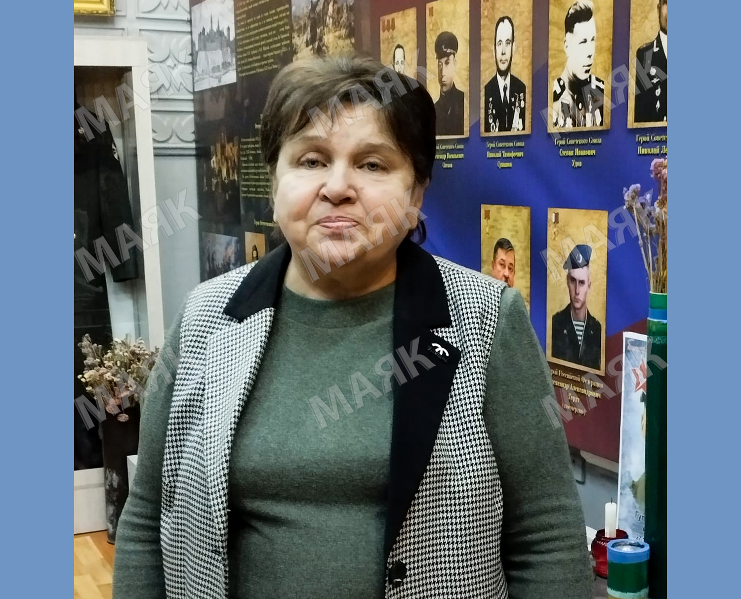 Вера Соколова вкладывает душу в музей Новозыбковского сельскохозяйственного техникума