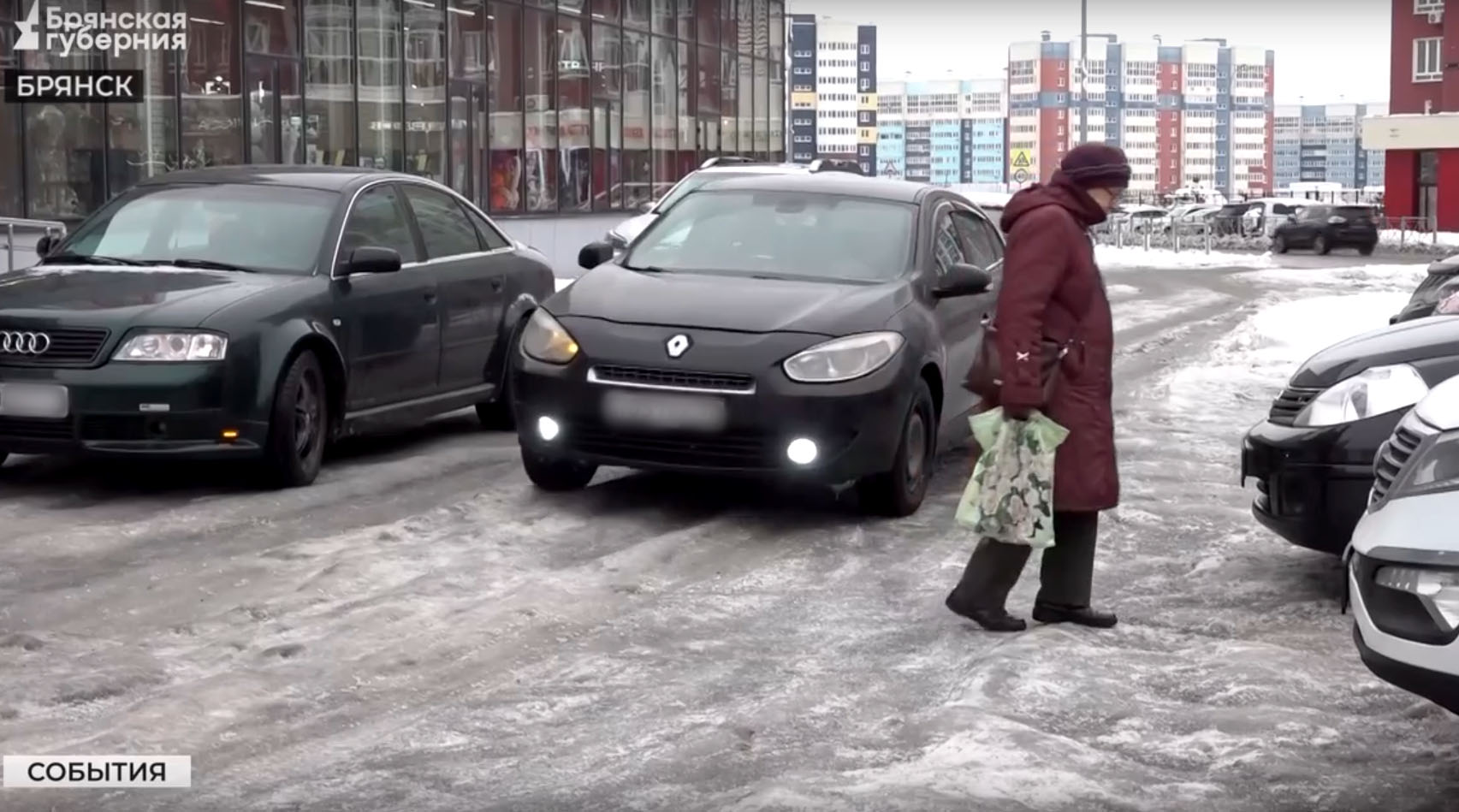 Некоторые брянские управляющие компании опоздали с уборкой мокрого снега
