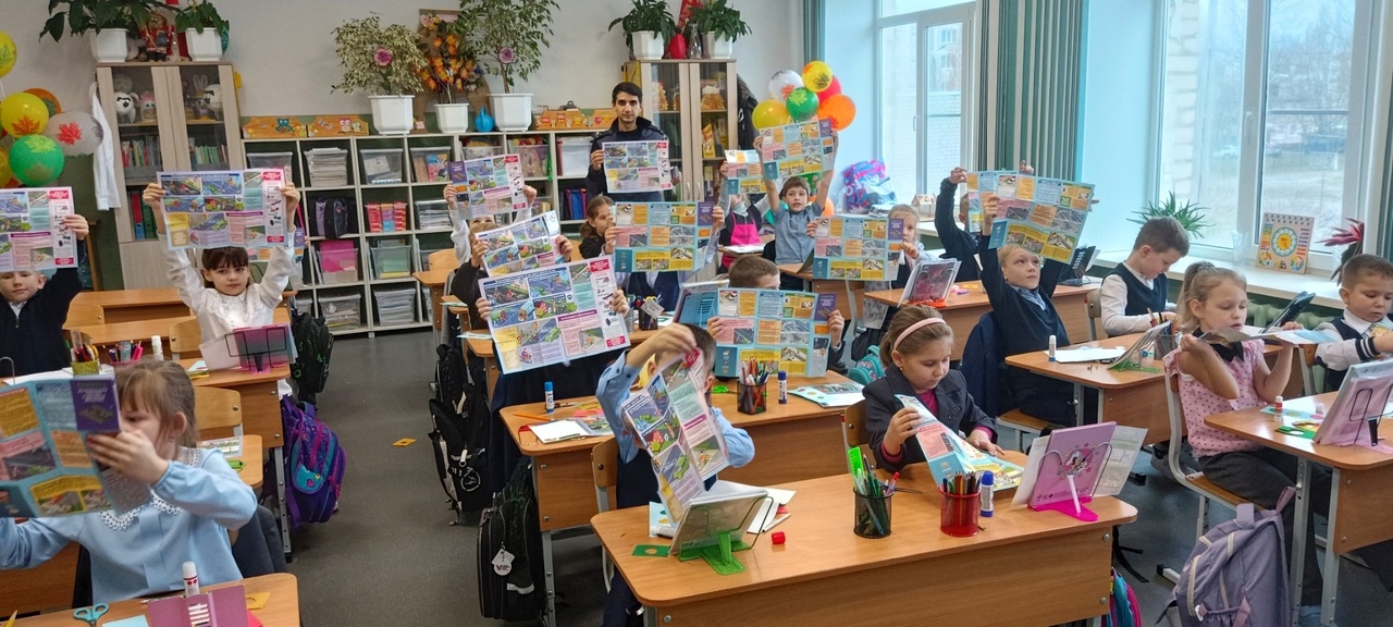 Акция «Пешеход» пришла в школу Новозыбкова