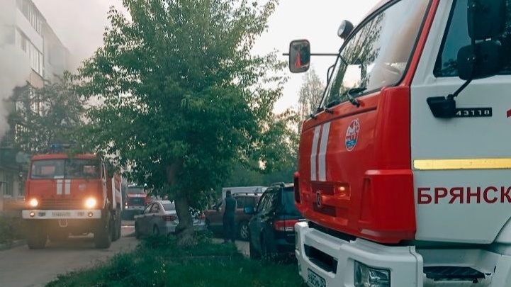 В частном доме Новозыбкова случился пожар из-за вытяжки