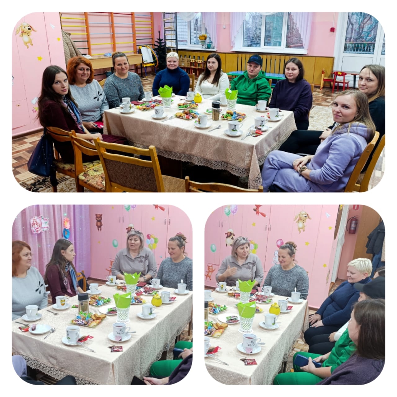 За самоваром новозыбковские воспитатели и родители дошколят пришли к выводу, безопасность детей — дело общее