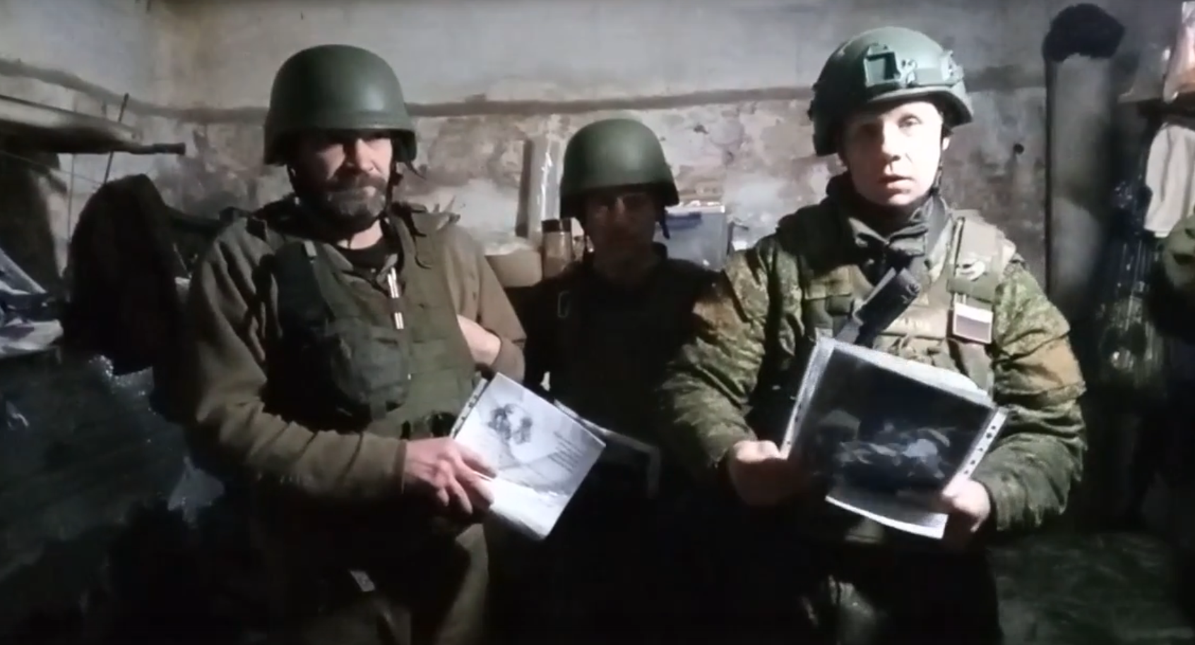 Бойцы поблагодарили новозыбковских школьников за помощь