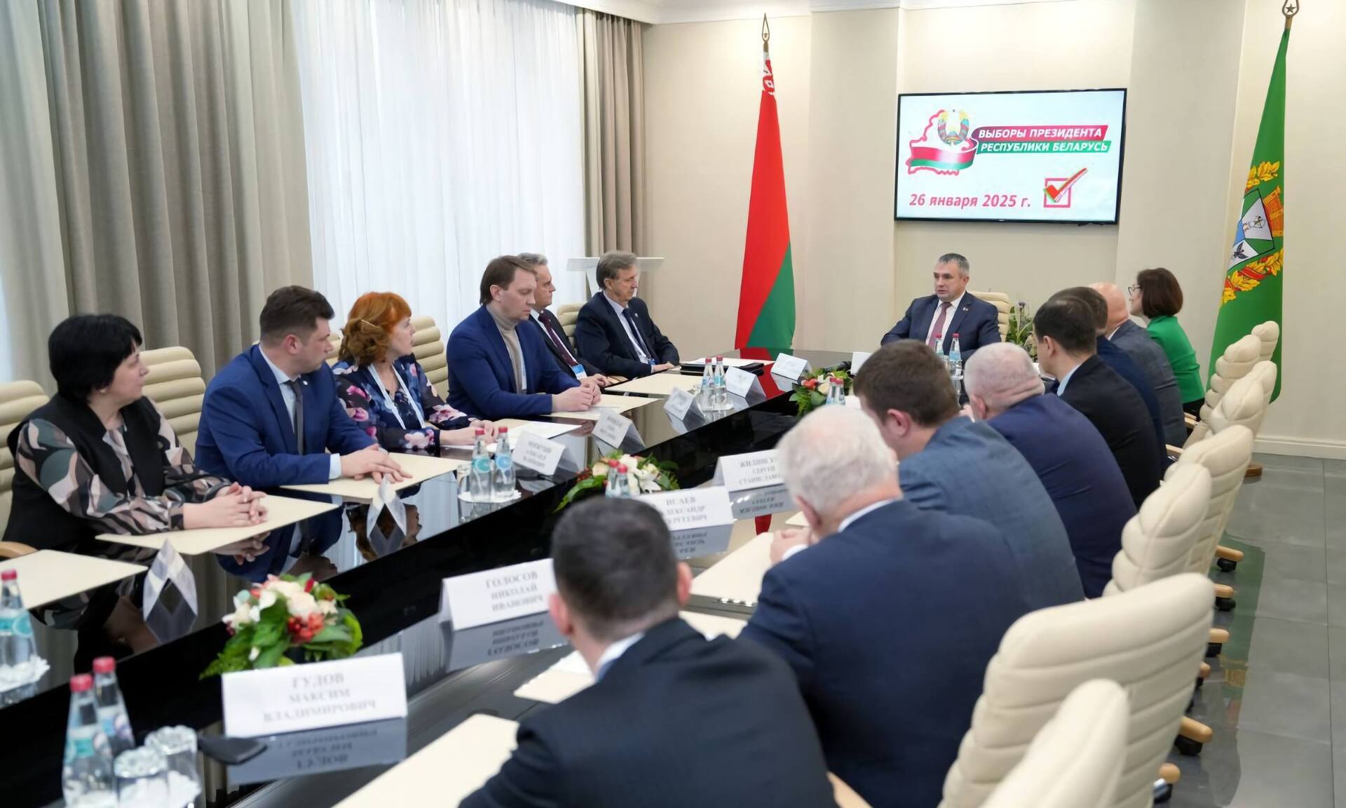 В составе международной Миссии наблюдателей от СНГ на выборах Президента Республики Беларусь делегация Брянской области