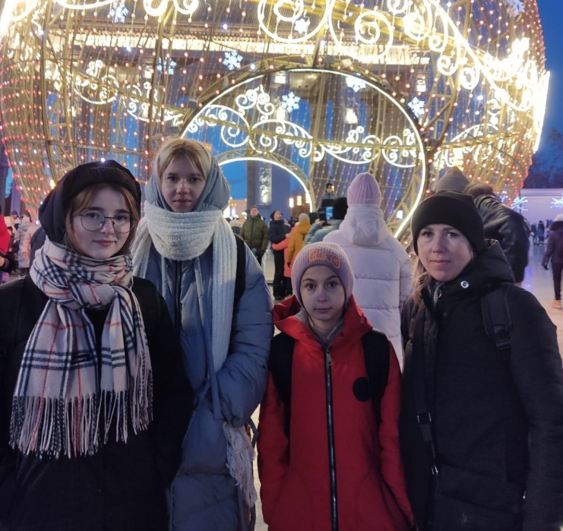 Новозыбковские дзюдоисты побывали в новогодней Москве