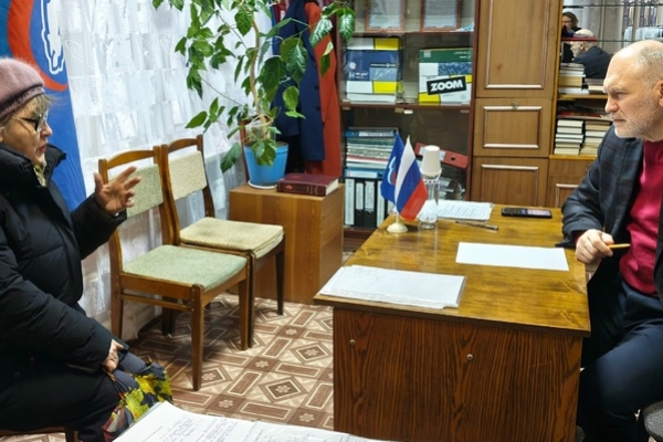 На прием к депутату Брянской облдумы пришли восемь новозыбковцев
