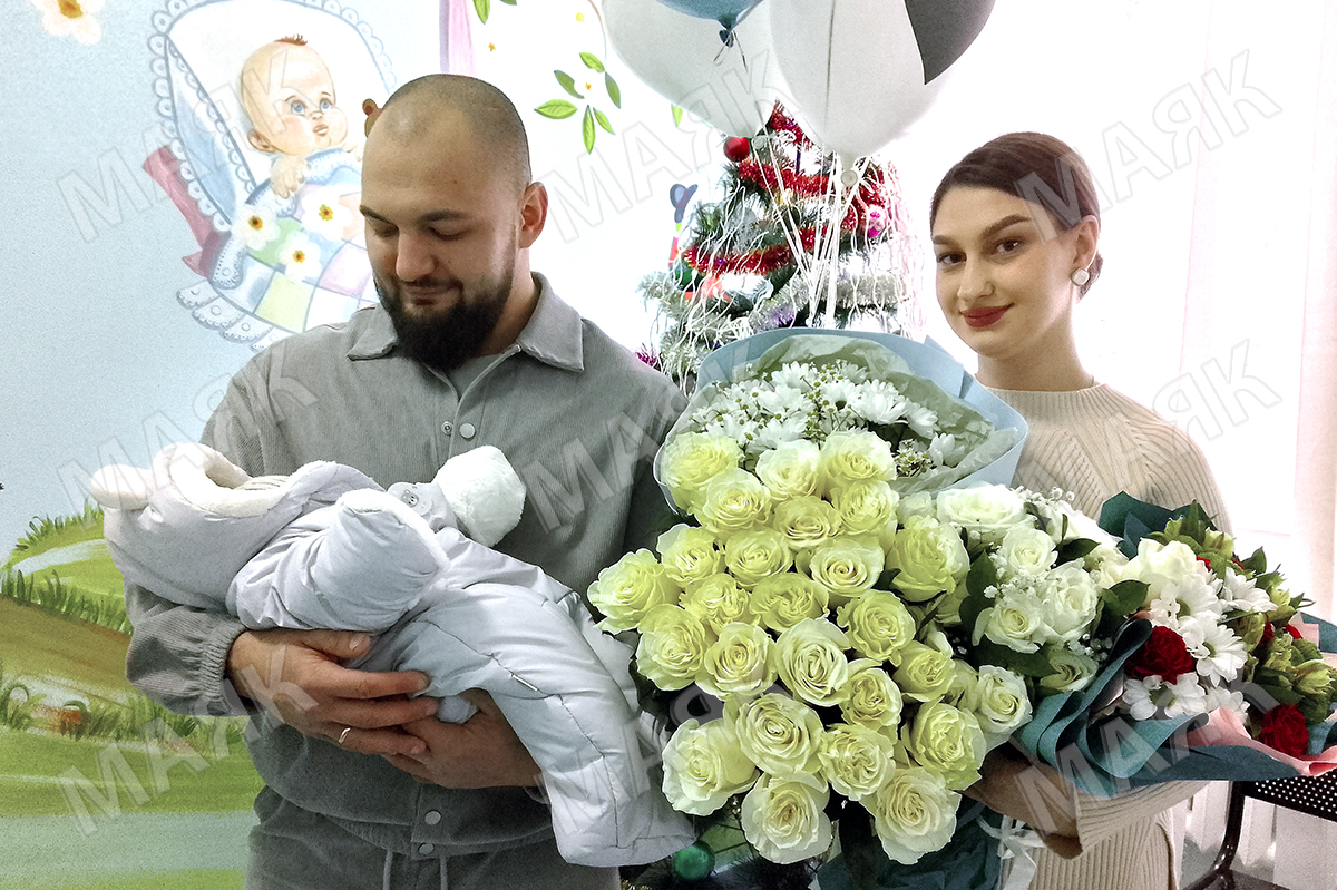В Новозыбкове родился первый  в 2025 году  мальчик