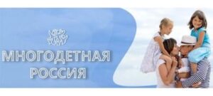 Стань участником Всероссийского проекта «Многодетная Россия»