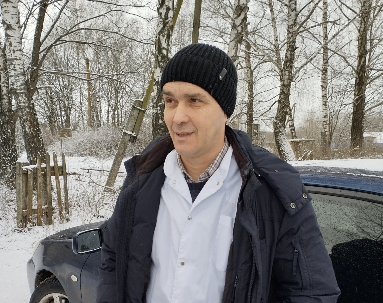 «Наши бойцы самые лучшие» — считает фельдшер Халеевичского ФАПа Новозыбковского округа Алексей Корнеенко