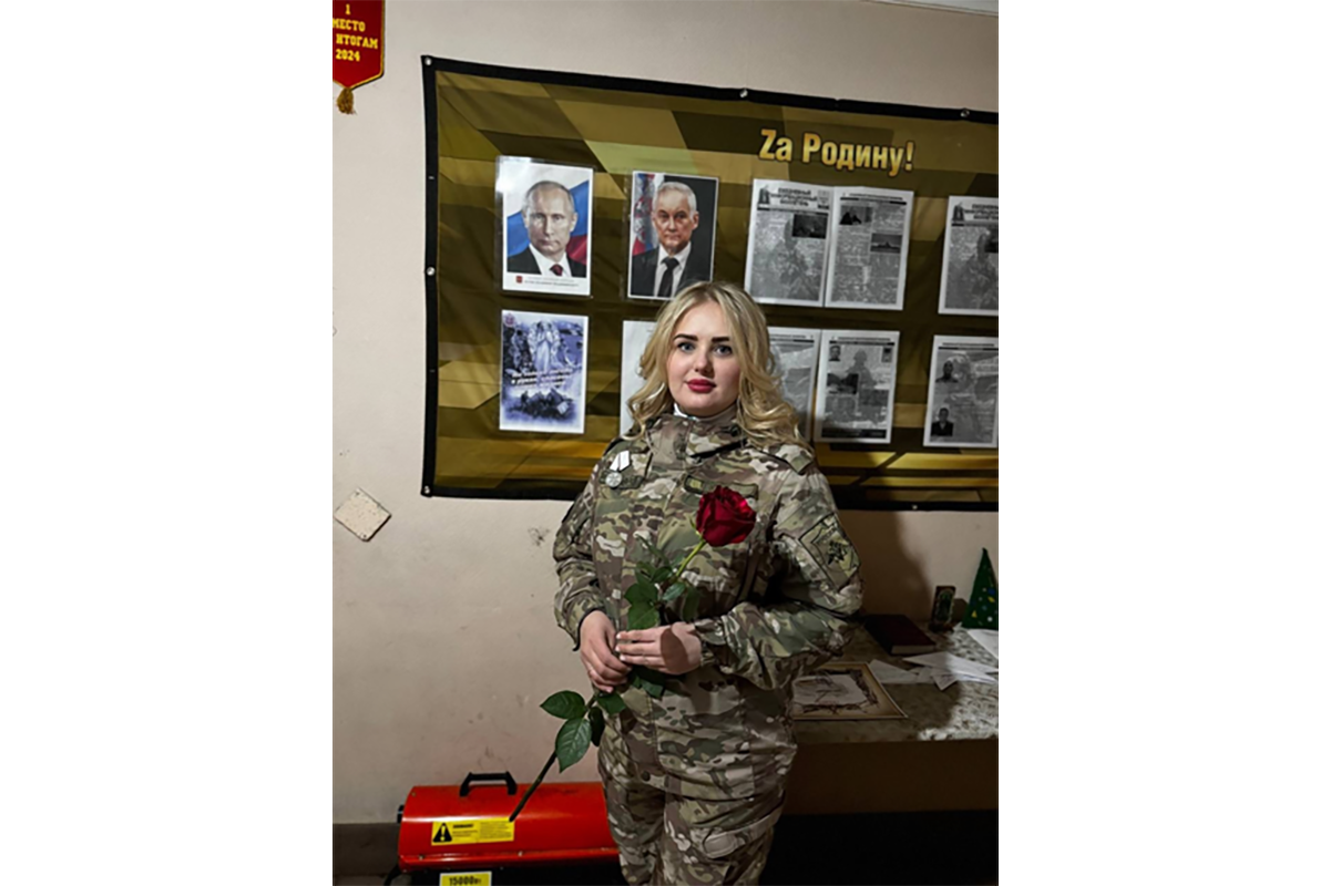 Брянская военная медсестра награждена медалью «За спасение погибавших»