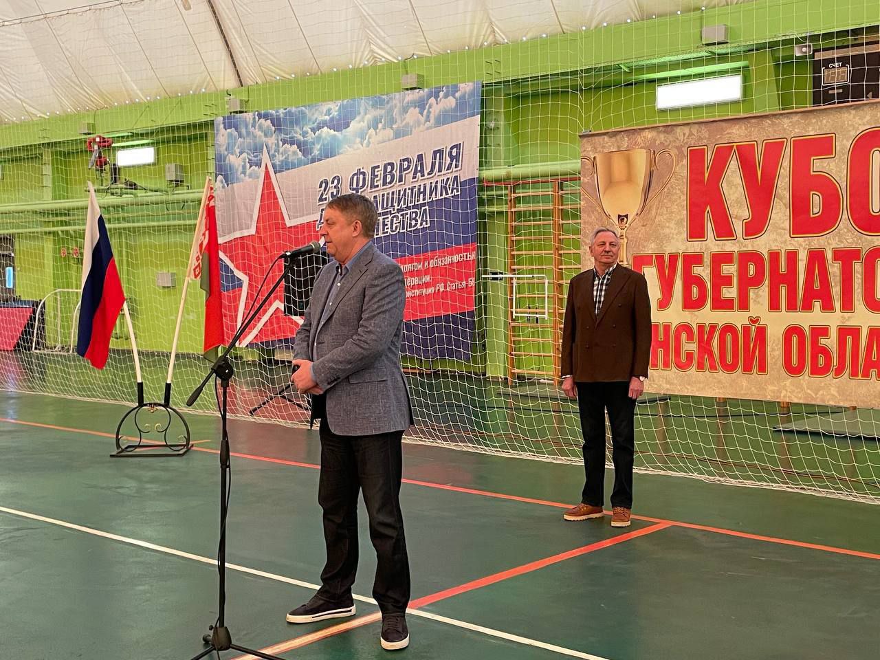 Брянский губернатор участвовал в открытии турнира по мини-футболу в Стародубе