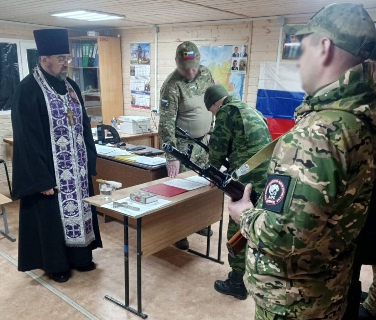 Новобранцы добровольческого отряда «БАРС-Брянск» приняли присягу