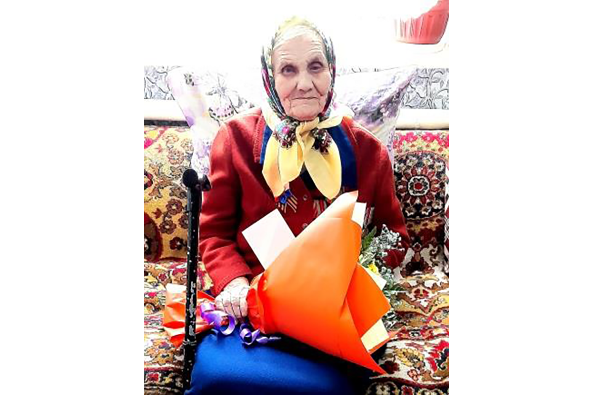 95-летний юбилей встретила в Новозыбкове Мария Дудина