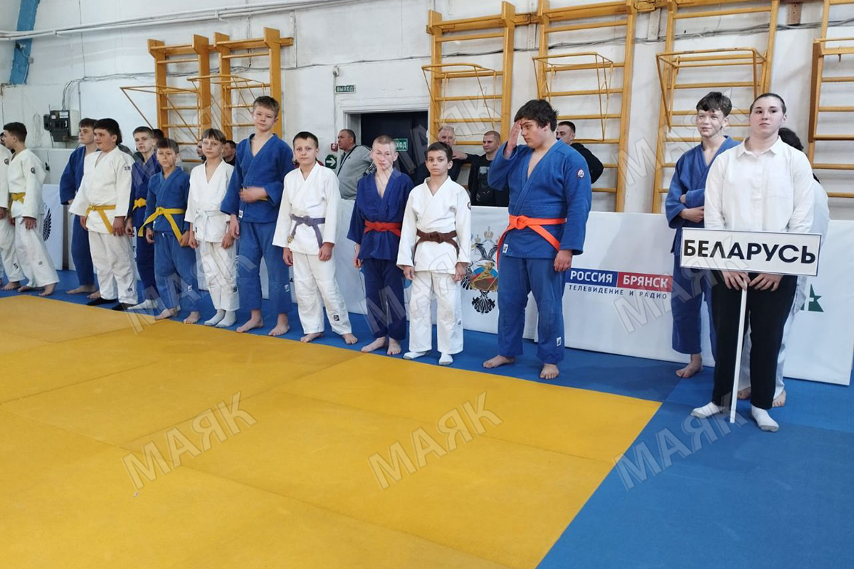 В Новозыбкове проходит турнир по дзюдо