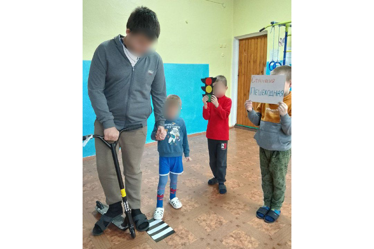 Новозыбковские ребята побывали в Стране Пешеходии