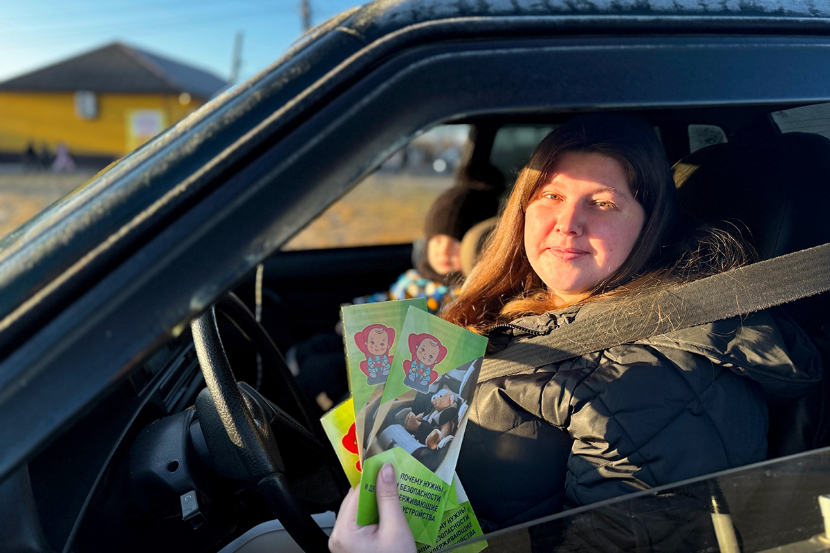 Новозыбковская Госавтоинспекция провела мероприятие «Детское автокресло»