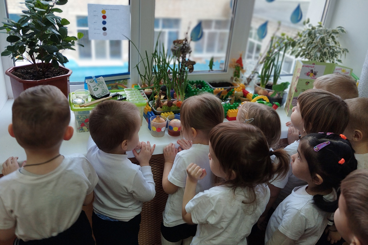 Новозыбковские дошкольники приступили к посевной