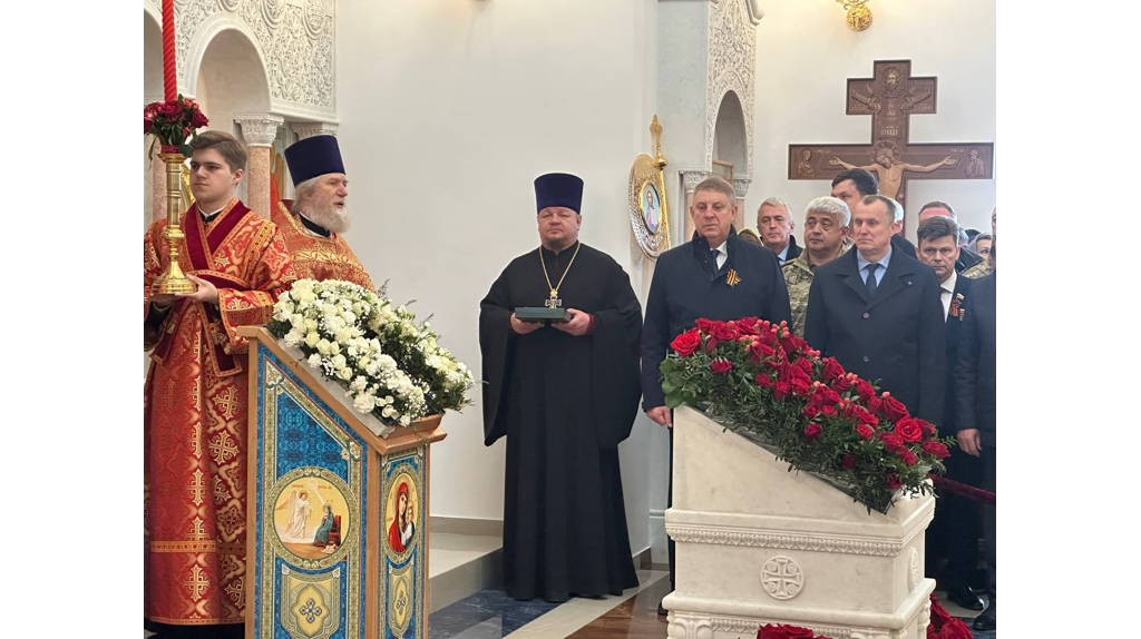 В брянском селе Меленск освятили храм, построенный на пожертвования семьи губернатора Александра Богомаза