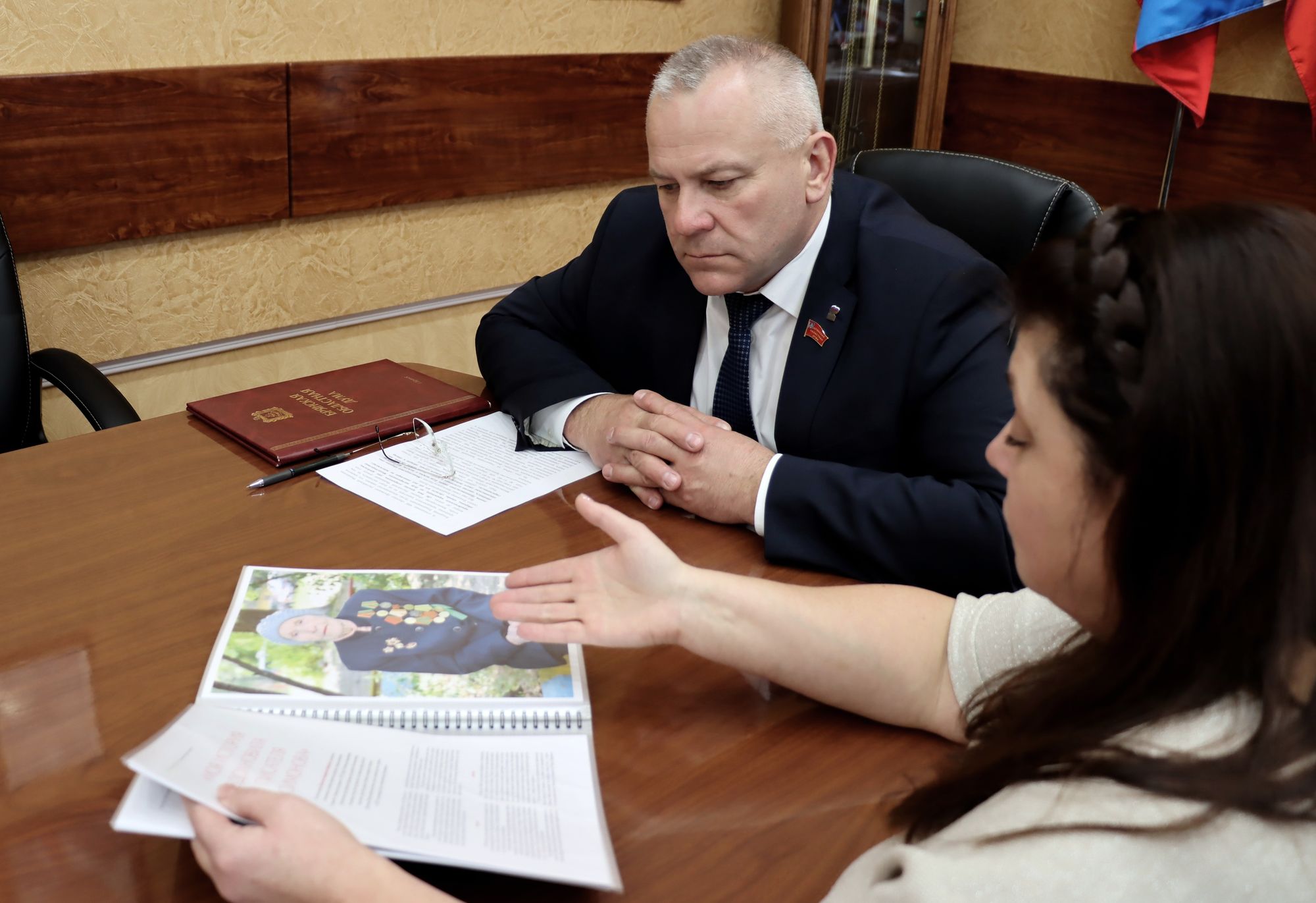 Депутаты Брянской областной Думы поддержали создание книги о ветеранах