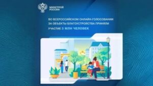Продолжается Всероссийское онлайн-голосование за выбор территорий